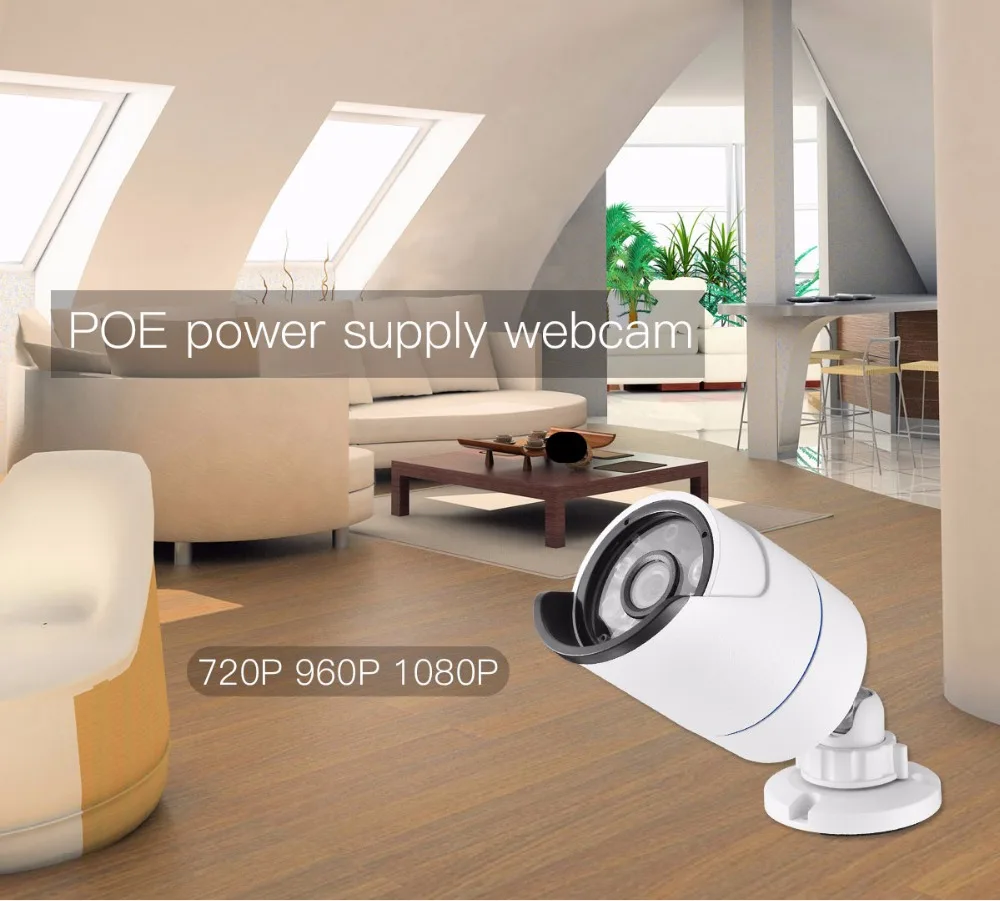 AZISHN 48V POE IP камера безопасности 3.0MP 2304x1296 Onvif Обнаружение движения RTSP ИК светодиоды