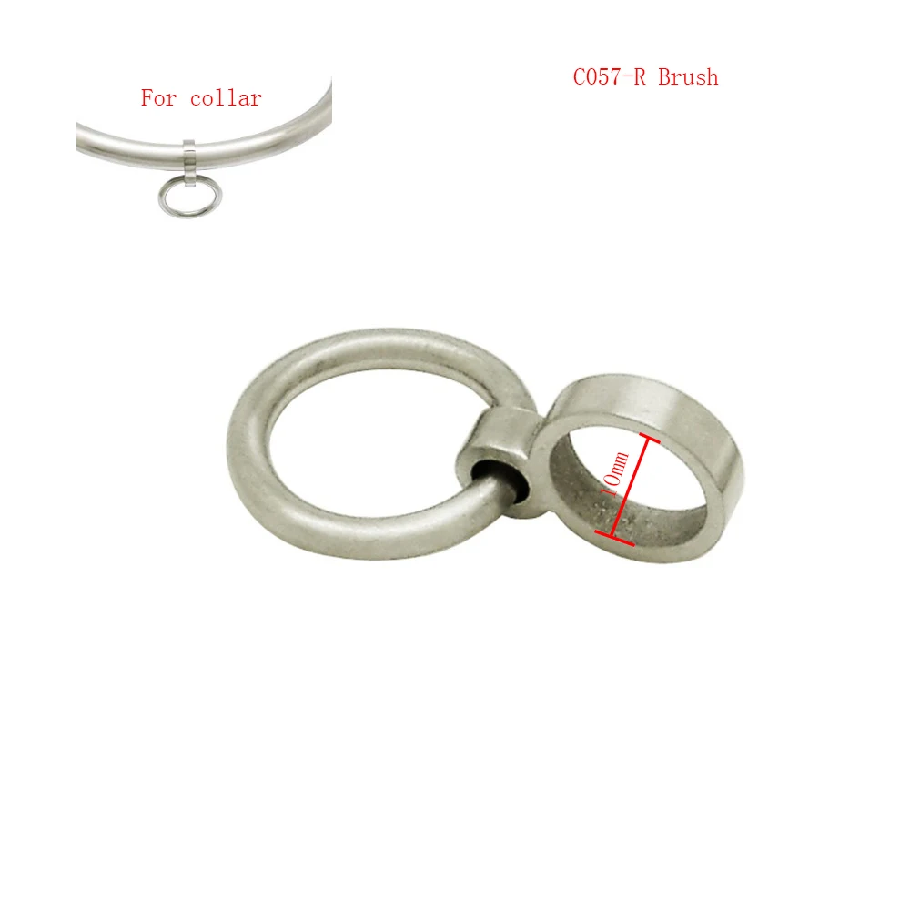 C057-R Collar Brush Запасные части из нержавеющей стали съемное уплотнительное кольцо для фиксации воротника наручных манжет и лодыжек - Цвет: C057-R Collar Brush