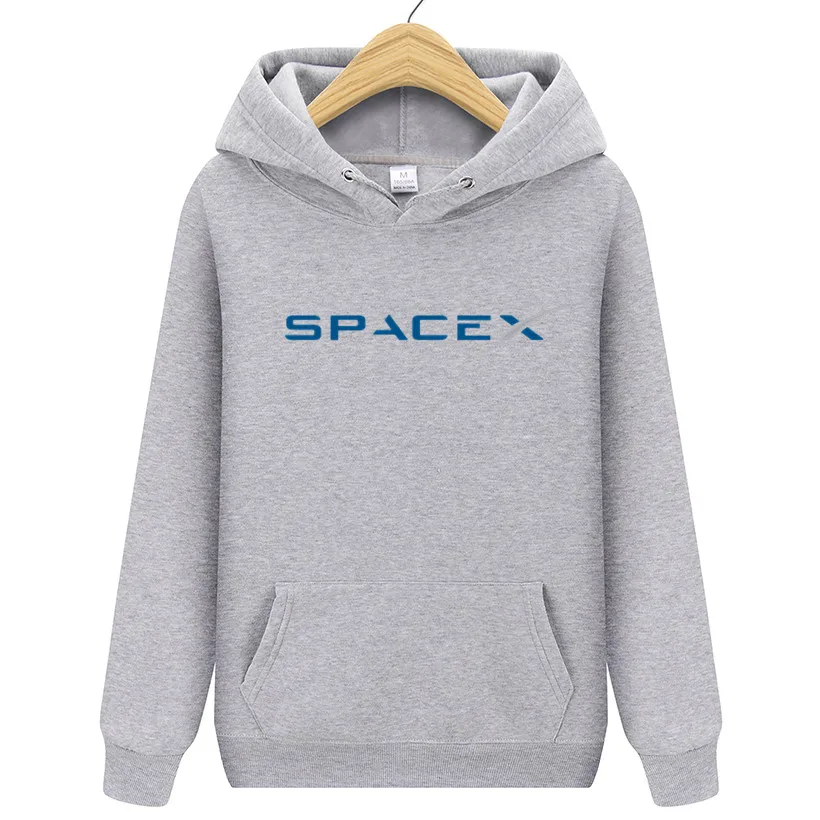 Горячая Распродажа SpaceX пространство X Логотип толстовки Для мужчин популярный
