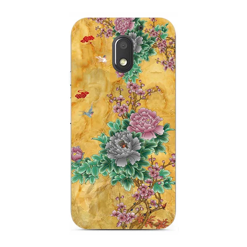 A077 Модные телефонные Шкафы для Motorola MOTO E3 E 3 XT1700/E3 power XT1706 5," Чехол чехол мультфильм Роза Мягкий Силиконовый ТПУ Fundas сумка - Color: A077