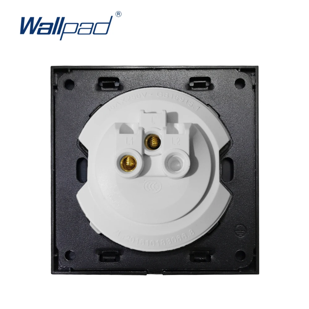 Wallpad 1 Gang Way случайный клик Кнопка настенный выключатель света светодиодный