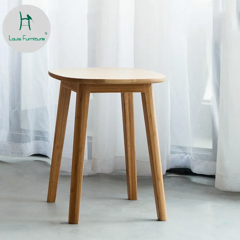 

Louis Fashion Coffee Tables Stools Ottomans Original Bamboo Furniture Modern Simple Convenient