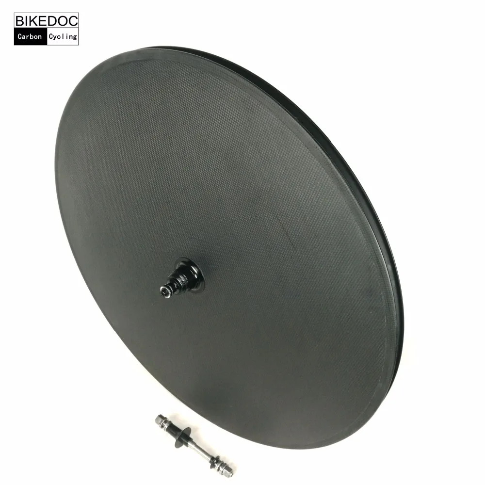 Колеса BIKEDOC дорожные передвижные жесткие углеродные дисковые колеса 700c * 23 мм