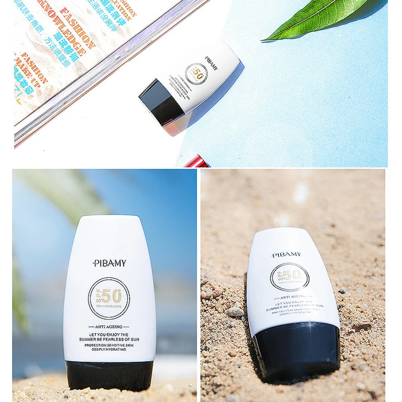 SPF 50+ водонепроницаемый изоляционный крем с защитой от УФ-лучей, отбеливающий лосьон для тела, солнцезащитный крем для ухода за кожей, антивозрастной крем 30 мл, солнцезащитный крем TSLM2