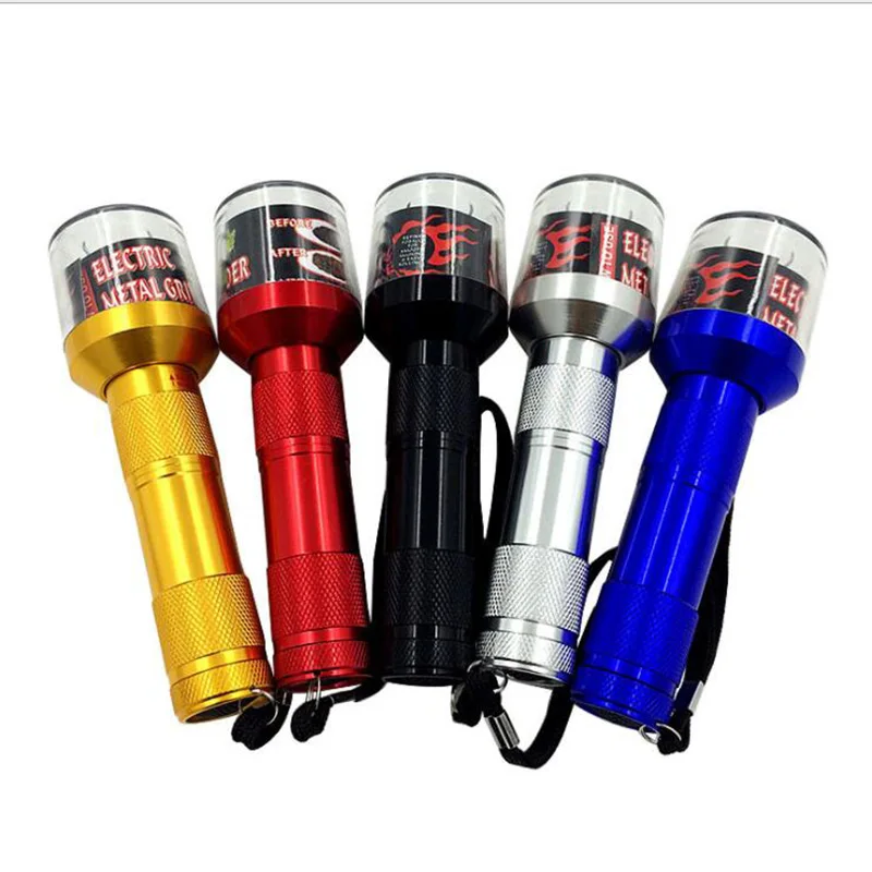 Electrical Aluminum Metal Grinder Crusher Smoke Spice Herb Muller Machine Smoking Tobacco | Дом и сад