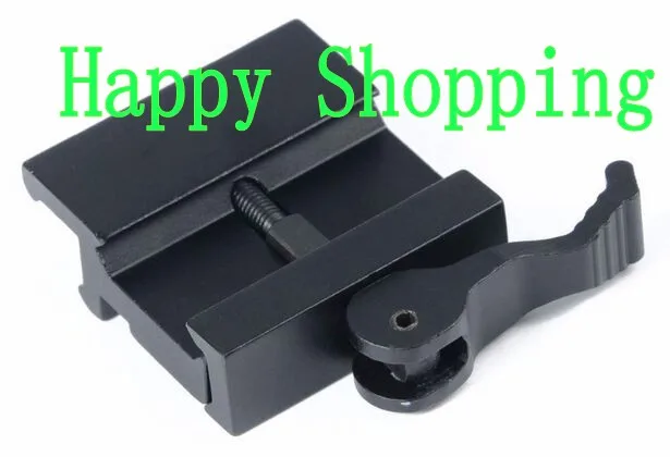 

QD Quick Release Scope Rail Mount 45 Degree Off Set With Picatinny Weaver Rail Base For Hunting