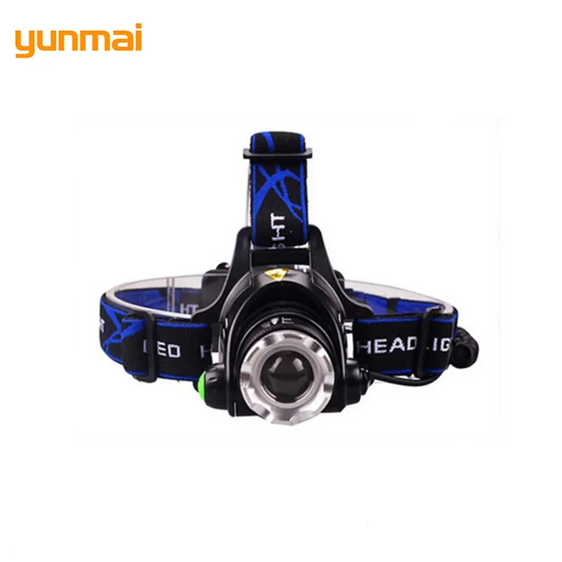 Светодиодный налобный фонарь регулируемый уличный перезаряжаемый для рыбалки