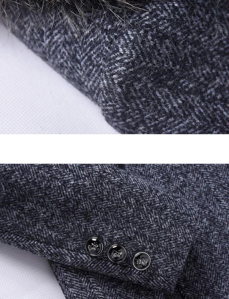 2018 новое зимнее стильное платье модное тонкое мужское шерстяное пальто с