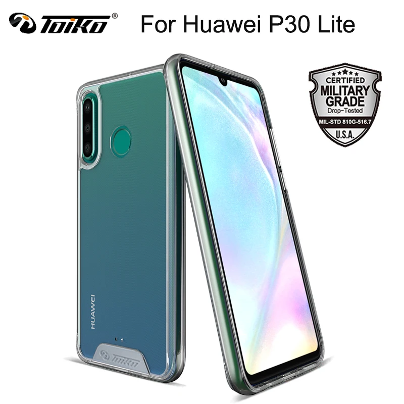 TOIKO Chiron Прозрачный чехол для huawei P30 Pro Жесткий ПК мягкий TPU бампер P30 Lite роскошный гибридный бронированный чехол P30 ударопрочный задняя крышка