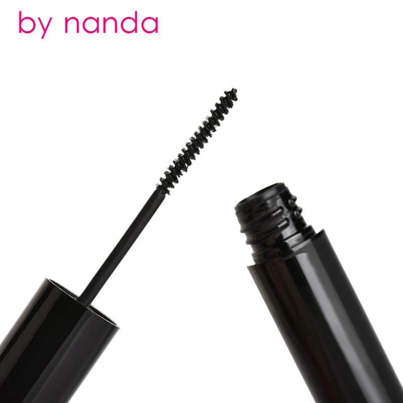 by nanda 3D Fiber Lashes Mascara False Eyelashes Waterproof Volume Curling Slim Durable No Blooming Brush Lengthening Colossal |