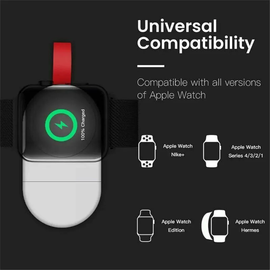 Беспроводное быстрое зарядное устройство для Apple a Watch USB зарядка часов серии 2 3 4