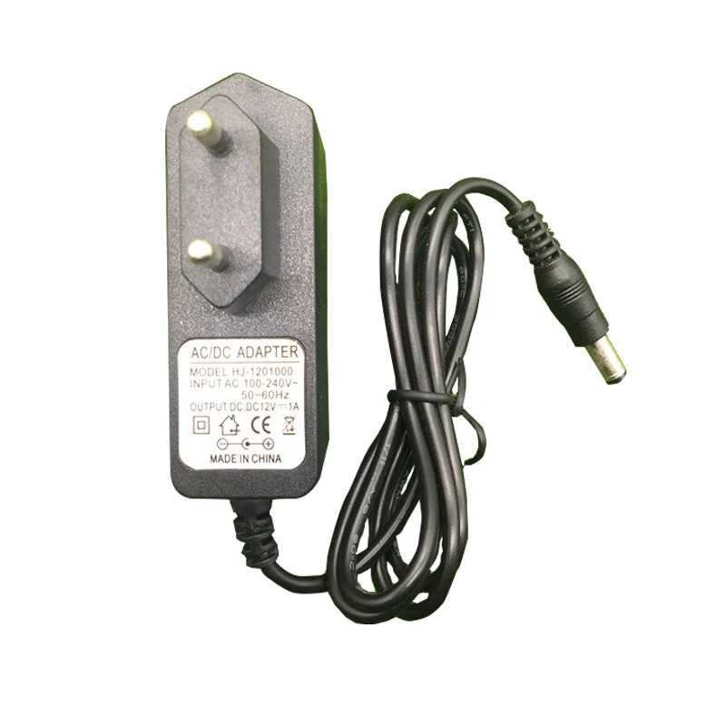 DC 12V 1A адаптер питания монитор безопасности AC 100 V 240 к для камеры видеонаблюдения