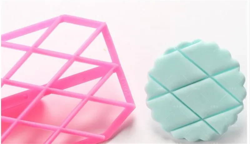 Простой ромб форма печенья инструменты для мастики торта резак прижимной сетки