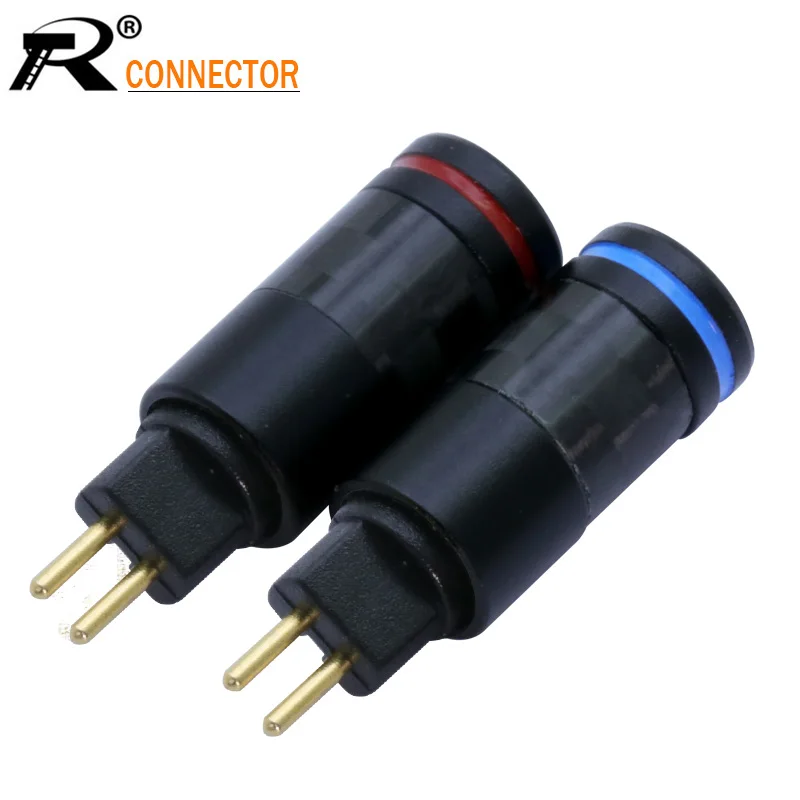 4 шт. черная пара из углеродного волокна MMCX разъем для наушников 0 78 мм Westone UM3X W4R UE18