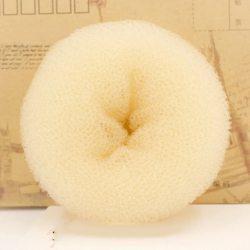 Диспенсер для волос кольцо укладки 4 размера аксессуар бежевый 3 1 | Красота и