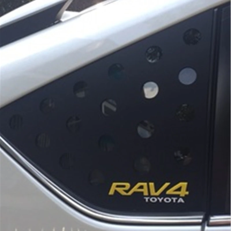 Применение для Toyota RAV4 окна жалюзи PP Пластик солнцезащитный козырек Cove Защита от солнца на заднее стекло авто украшения автомобиля и установка