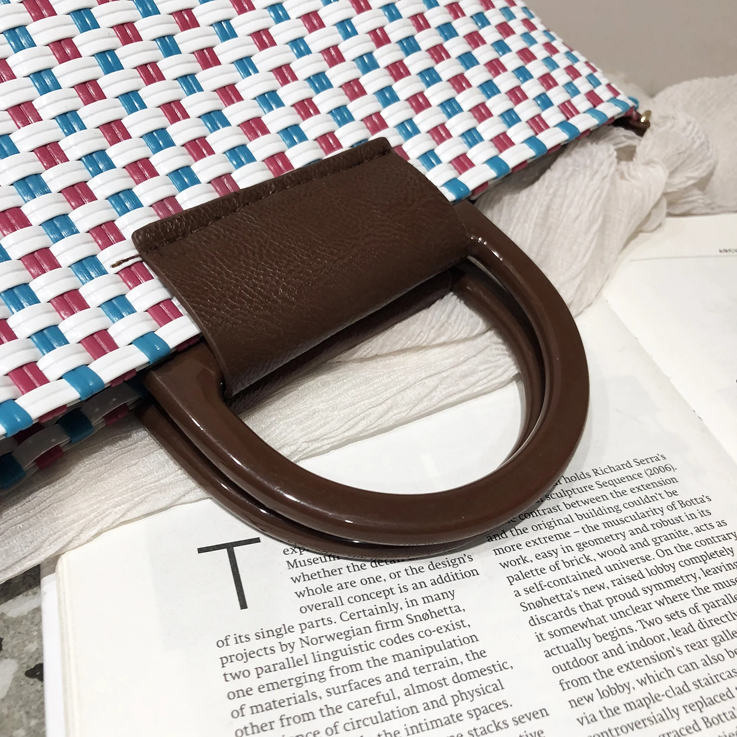 2019 новая тканая сумка цвета Балийской ручной работы Бабочка Пряжка пляжная