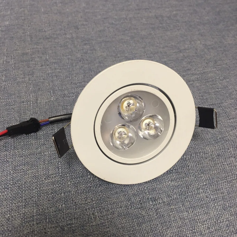 DC12v задающий сигнал светодиодный прожектор Потолочные светильники Бесплатная cree