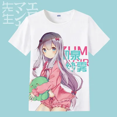 Эроманга сенсей Sagiri футболка Izumi Косплэй костюм Масамунэ Izumi аниме Для мужчин футболка женская одежда футболки для девочек