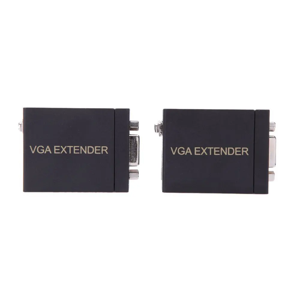 Aikexin 60 м расширитель VGA повторитель по RJ45 Cat5/6 сетевой кабель до UTP (1 передатчик + 1