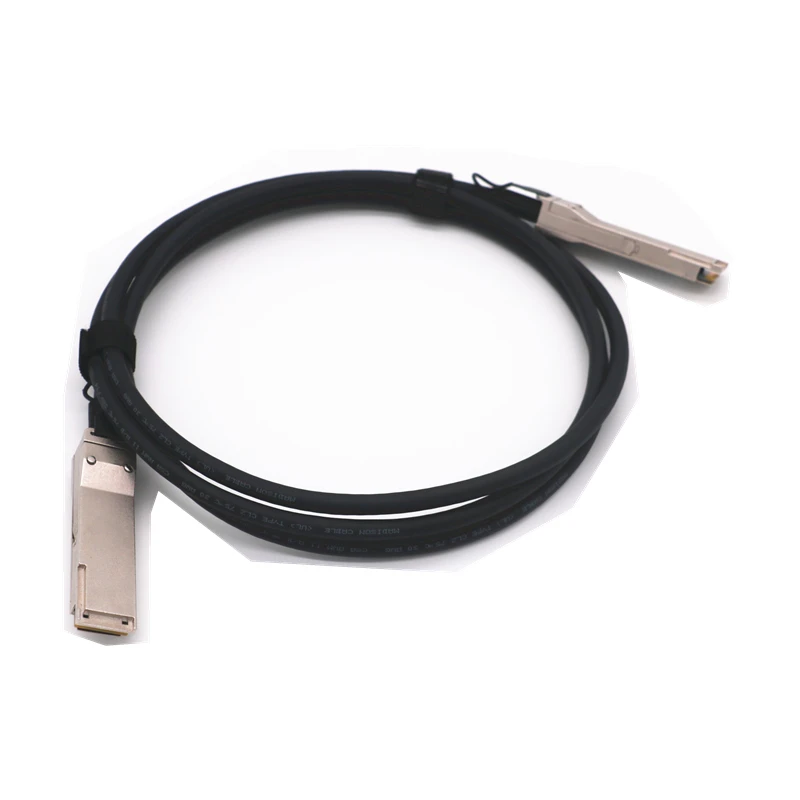 Кабель QSFP DAC 0 5 м (2 фута) совместимый 40G + пассивный медный кабель прямого