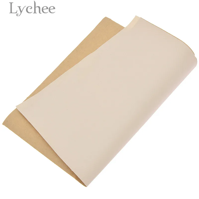 8 Lychee Life 21x29 см A4 цветные накладные ткани из искусственной кожи самоклеющиеся синтетические кожаные DIY материал патч для сумок одежды - Цвет: 8