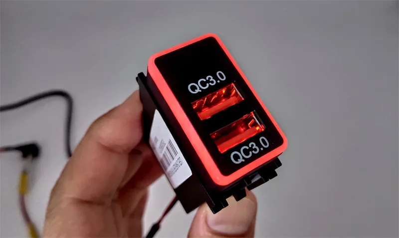 XCGaoon специальная 5V 2.1A& QC3.0 Быстрая зарядка 2 разъем usb автомобильная вилка адаптера зарядного устройства и игровой кабель для NISSAN