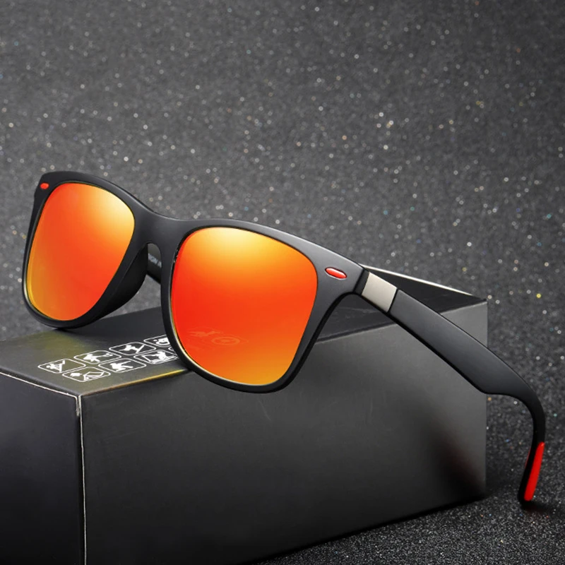 2019 поляризованные солнцезащитные очки мужские для вождения женщин ретро