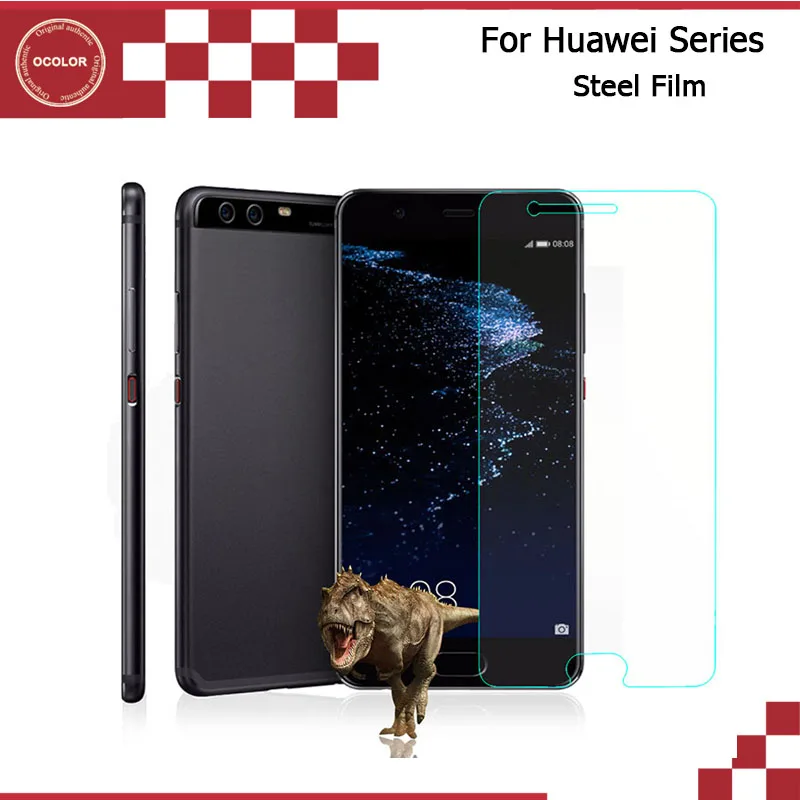 Ocolor для Huawei P9 Plus P10 Lite передняя крышка Закаленное стекло защита экрана|tempered glass|screen