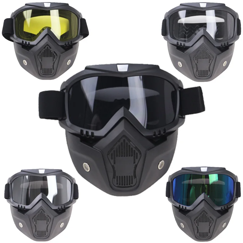 

6 colors available dirt pit bike motocross scooter part retor motorcycle glasses with mask moto eyewear for KTM motocross goggle