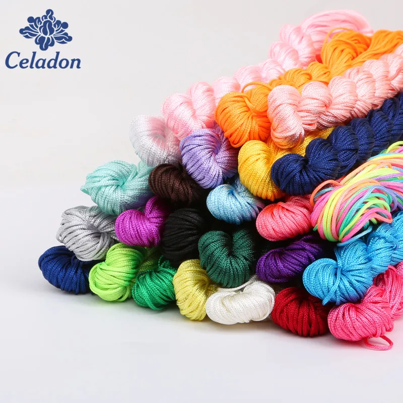 Вышивка крестом для рукоделия нитки из 100% хлопка 8 м 24 м/лот 1 мм|cotton embroidery