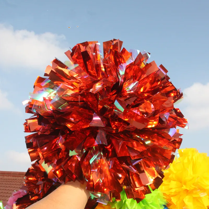 

10pcs Cheerleading Pom Plastic Orange Mixed 1,000*3/4" Wide Streamers