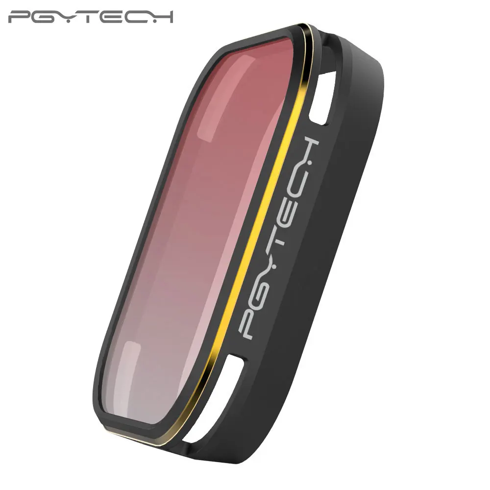 PGYTECH Gopro 5 фильтр для объектива с золотыми краями градиентный цвет серый/оранжевый/синий/красный и 4 шт. набор