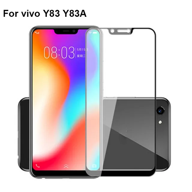 100 шт./лот 3D закаленное стекло для Vivo Y83 Y83A Полное покрытие экрана