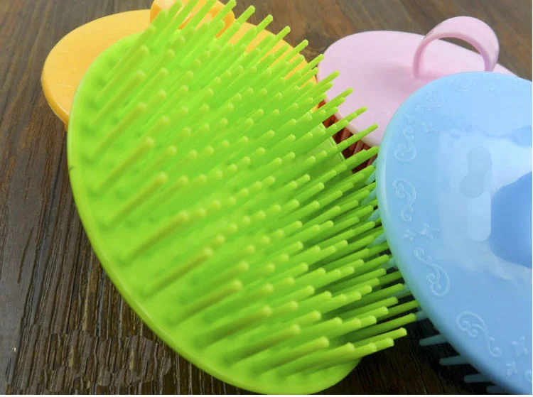 3 шт. Массажер для чистки головы массажная расческа шампунь здоровья зуд щетка