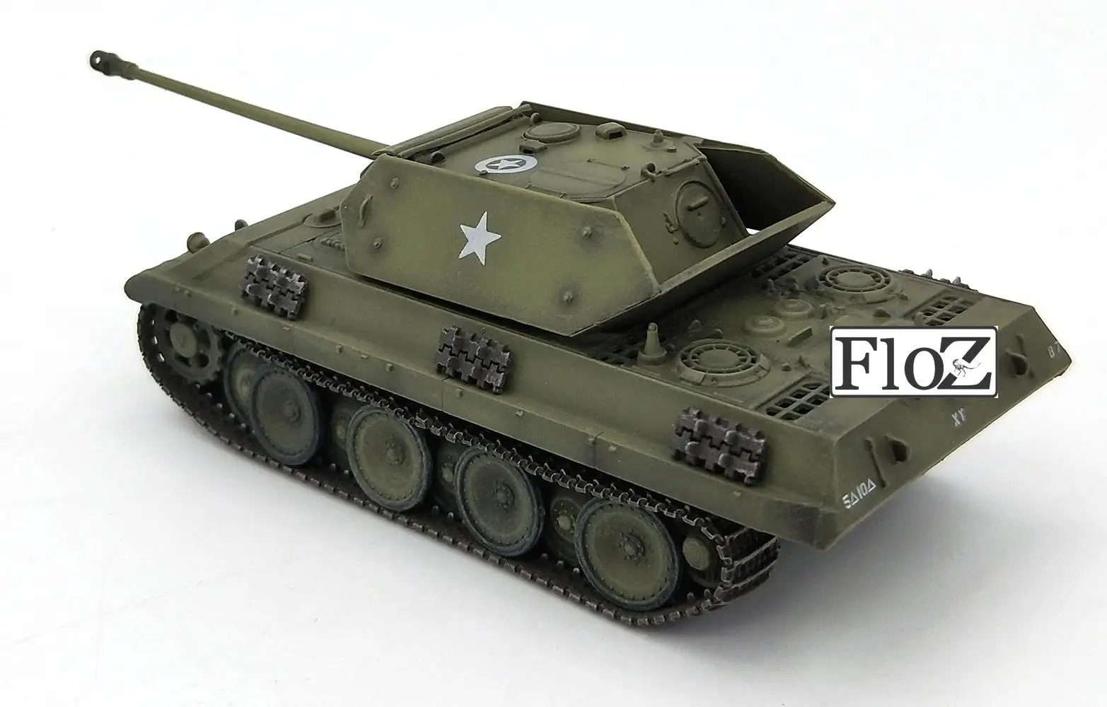 Дракон Второй мировой войны немецкий Ersatz M10s-Пантеры в маскировке 1/72 Танк модель