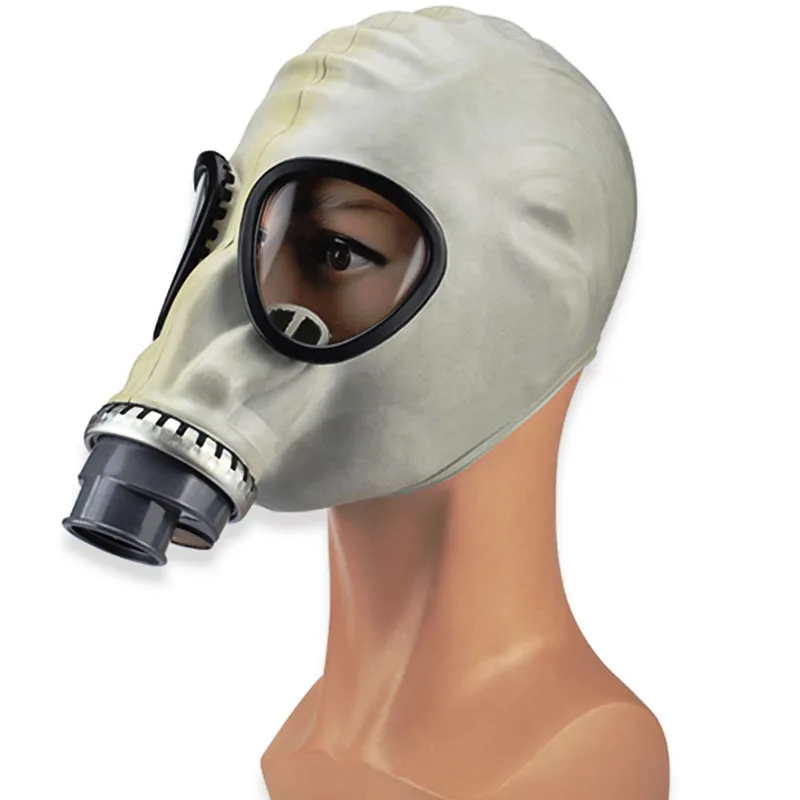 1PCS mask MF1A Военная противогаз качество натуральный каучук Респиратор маска Z-B-R2V химическая защита от загрязнения противогаз - Цвет: 1PCS mask