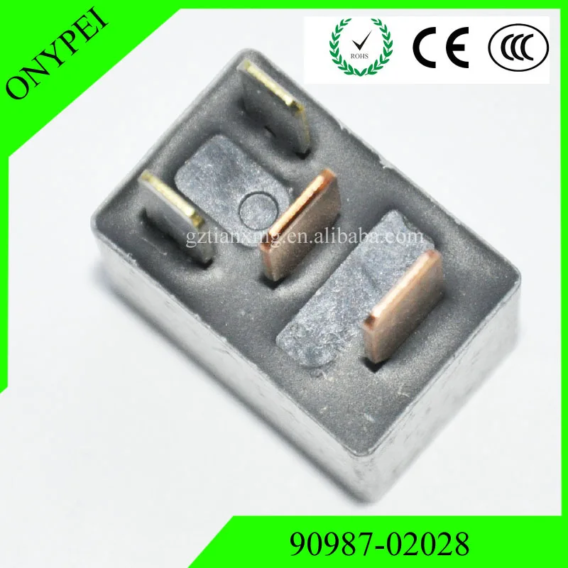 Реле сцепления для автомобилей Toyota Lexus 90987 02028 4 контакта 12 В|relay toyota|toyota relayrelay 12v |