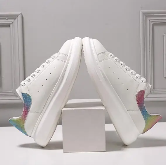 Белые кроссовки женская обувь популярная мужская креативный дизайн удобная