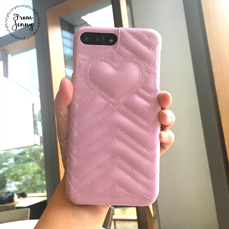 From Jenny для iphone 7 8 Для женщин или любящее сердце чехол телефона 6 6splus plus сумка