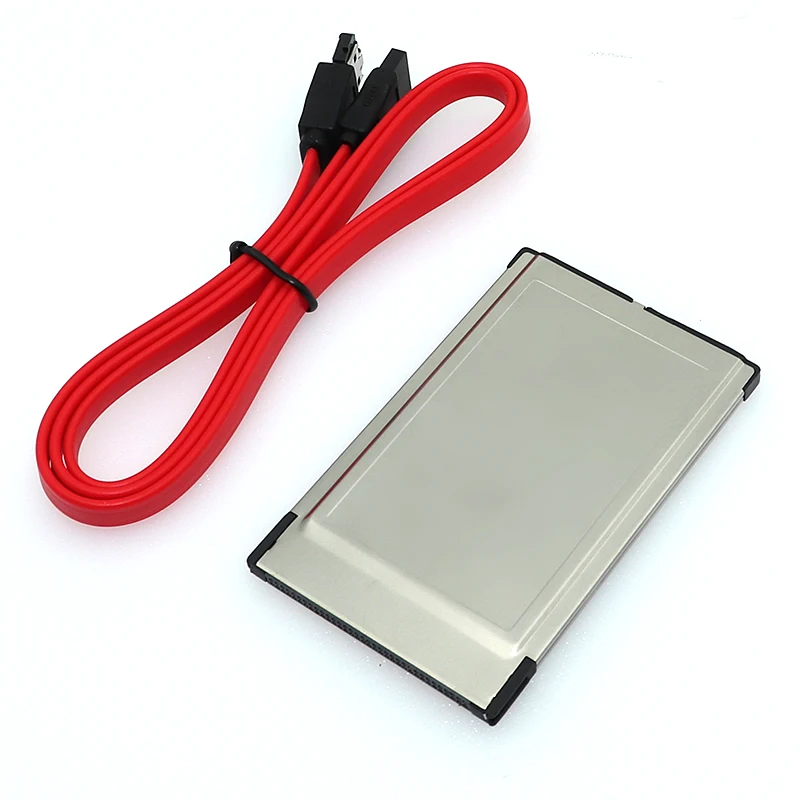 ESATA расширитель Cardbus конвертер eSATA адаптер PCMCIA pcmccia до 2 портов II для ноутбука|Платы