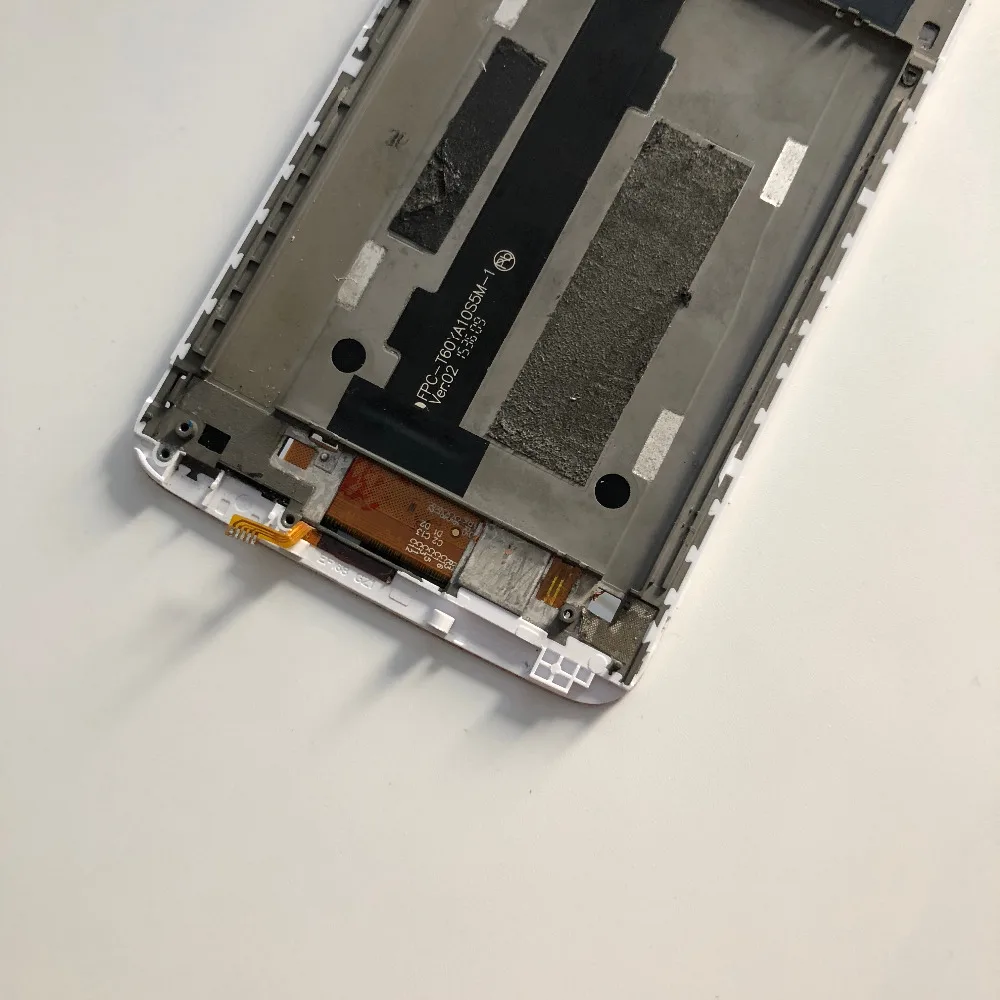 Б/у ЖК-экран + сенсорный экран рамка для PPTV King 7S MT6795 Helio X10 Octa Core 6 0 дюймов 2560x1440