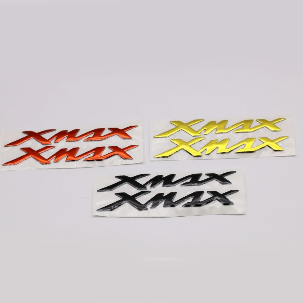 1 пара 15x5 см мотоциклетные 3D наклейки на бак эмблема для Yamaha X MAX XMAX 125 250 400|tank