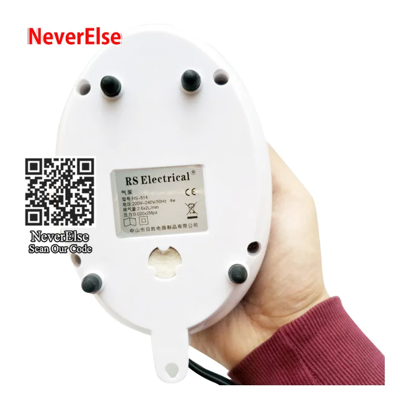 Aquarium Fish Tank Quiet Oxygen Air Pump with Accessories Air Stone Tube Provide Bubble Mini Air Compressor Single/Double Outlet