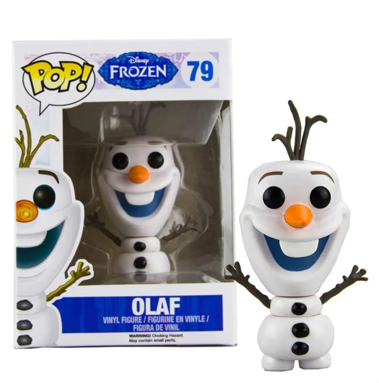 Funko POP оригинальная замороженная Снежная Королева Принцесса Кукла Коллекция Модель игрушки Анна Эльза Виниловая фигурка игрушки для детей