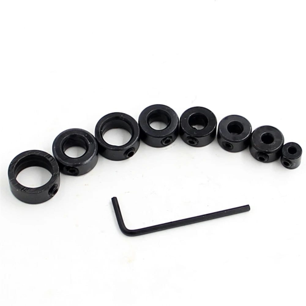 8 шт. дрель битвальная глубина ошейники для собак набор колец 3-16 мм сверла работы