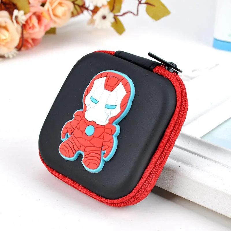 Прямоугольный держатель для гарнитуры с Аниме Железный человек мультяшный