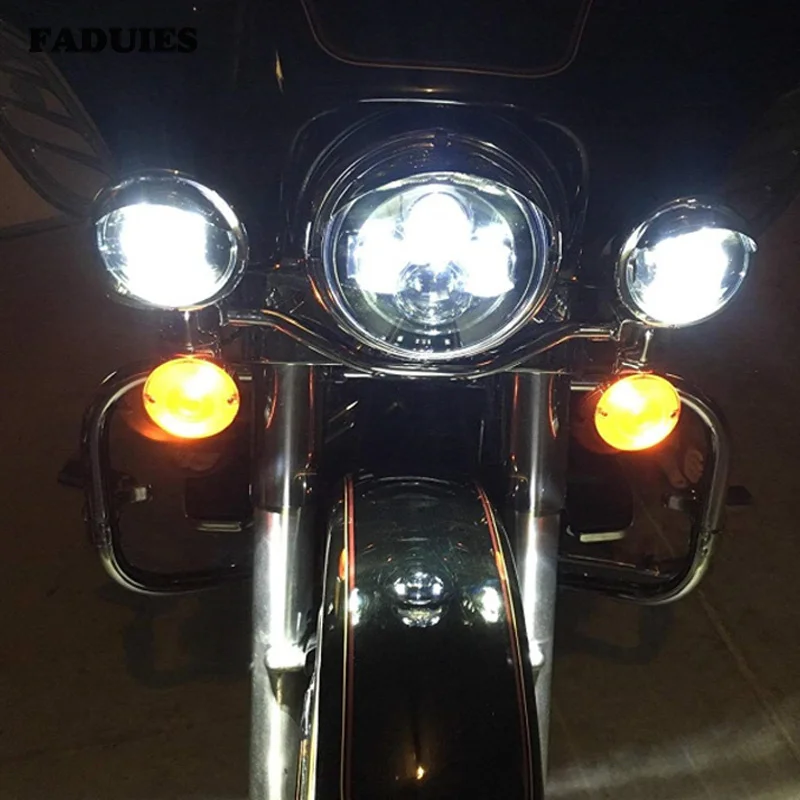 7 дюймовый светодиодный фар для мотоцикла Harley Тур FLD Softail Heritage Street Glide Road King Electra Jeep