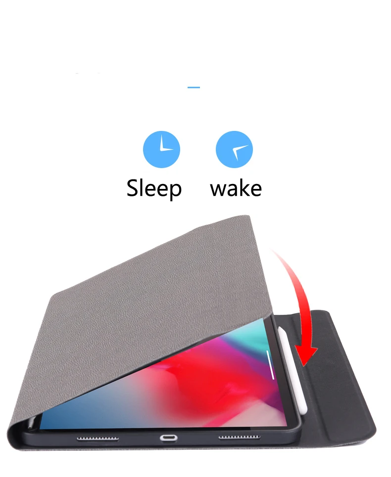 Чехол для iPad Pro 12,9 ультра тонкий беспроводной Bluetooth чехол для клавиатуры для iPad 12,9