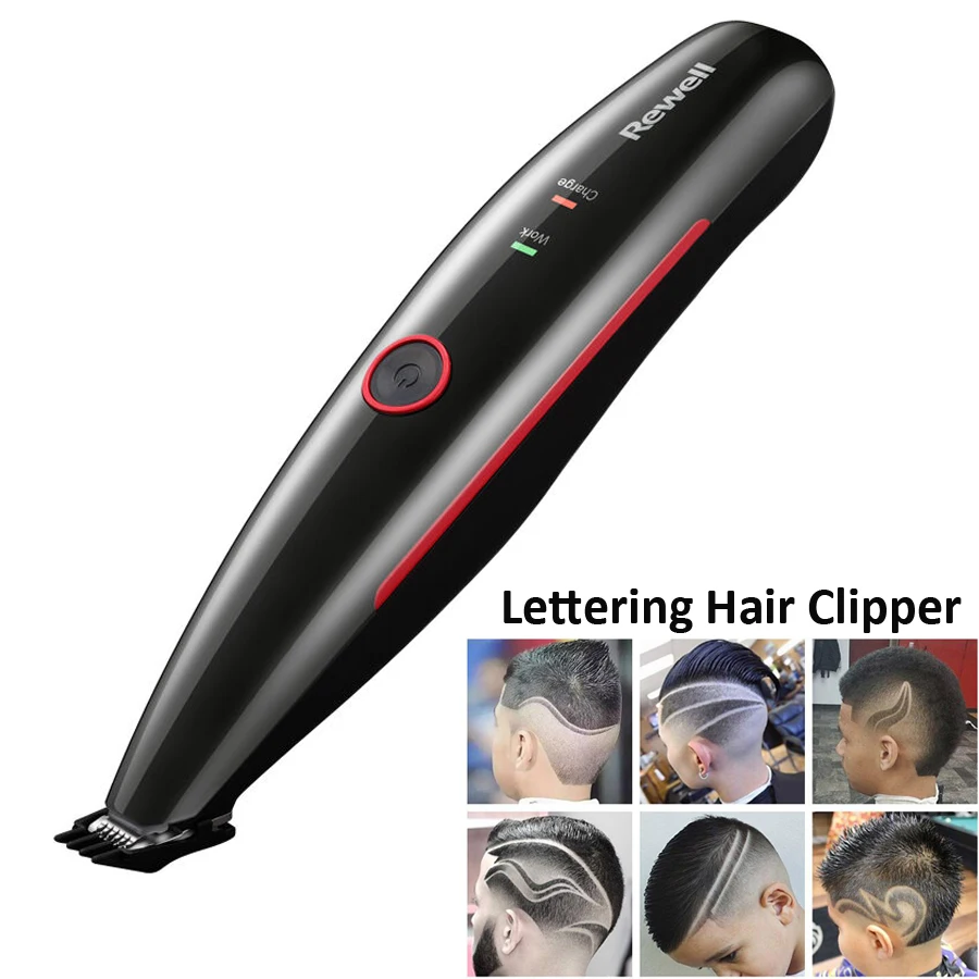 Профессиональная электрическая машинка для стрижки волос с надписью лезвие из
